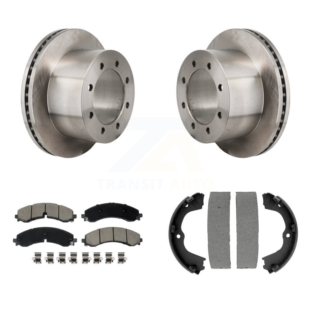 CMX K8C-103914 Disc Brake Kit for 2020-2024 Chevrolet Silverado 3500 HD, GMC Sierra 3500 HD - Rear product image