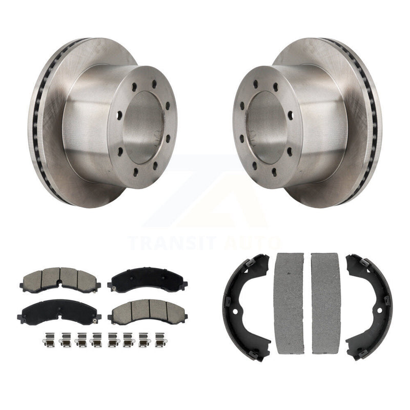 CMX K8C-103914 Disc Brake Kit for 2020-2024 Chevrolet Silverado 3500 HD, GMC Sierra 3500 HD - Rear product image