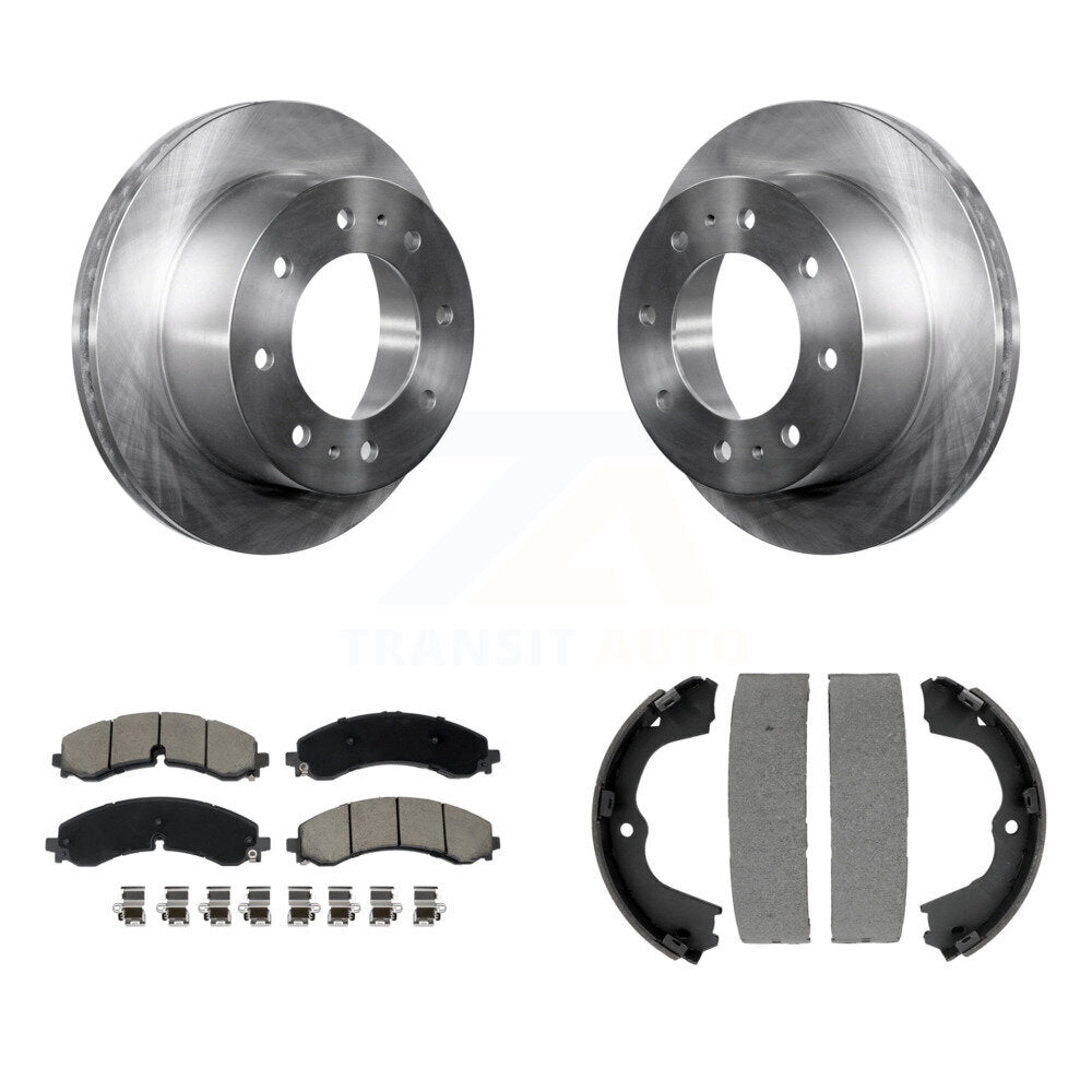 CMX K8C-103915 Disc Brake Kit for 2020-2024 Chevrolet Silverado 2500 HD, Chevrolet Silverado 3500 HD, GMC Sierra 2500 HD & more - Rear product image