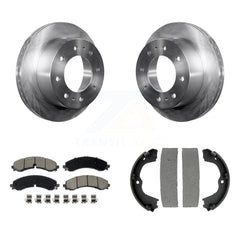 CMX K8C-103915 Disc Brake Kit for 2020-2024 Chevrolet Silverado 2500 HD, Chevrolet Silverado 3500 HD, GMC Sierra 2500 HD & more - Rear product image