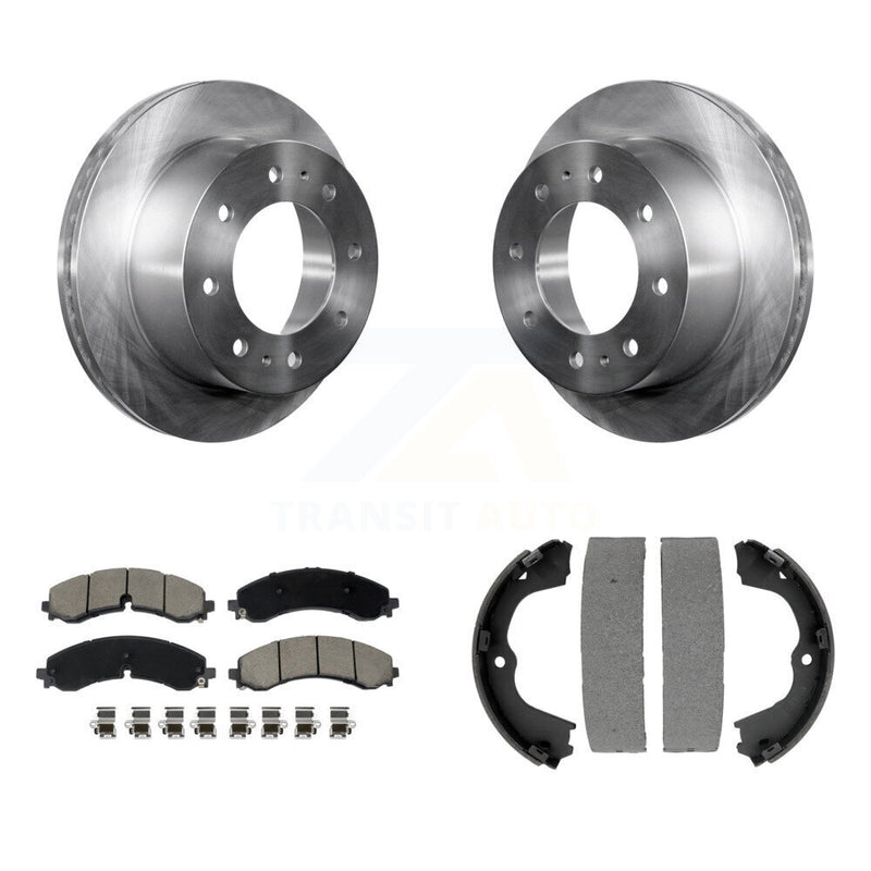 CMX K8C-103915 Disc Brake Kit for 2020-2024 Chevrolet Silverado 2500 HD, Chevrolet Silverado 3500 HD, GMC Sierra 2500 HD & more - Rear product image