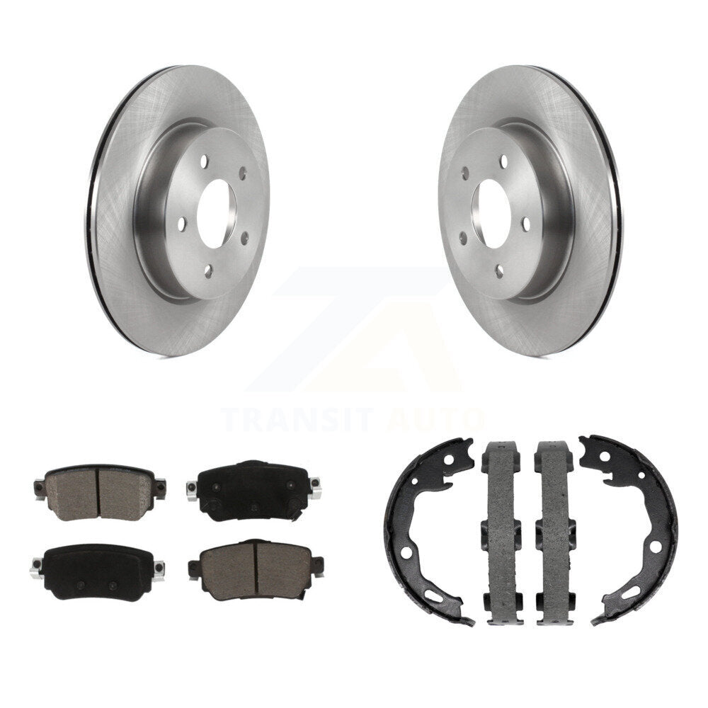CMX K8C-103975 Disc Brake Kit for 2018-2023 Nissan Rogue Sport, Nissan Qashqai, Nissan Rogue - Rear product image