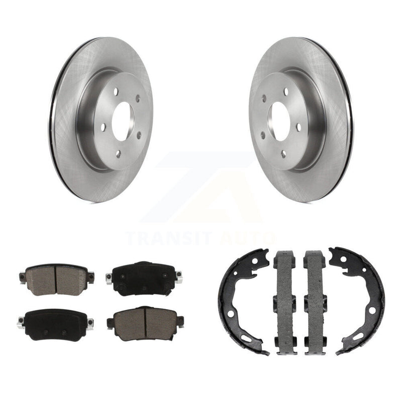 CMX K8C-103975 Disc Brake Kit for 2018-2023 Nissan Rogue Sport, Nissan Qashqai, Nissan Rogue - Rear product image