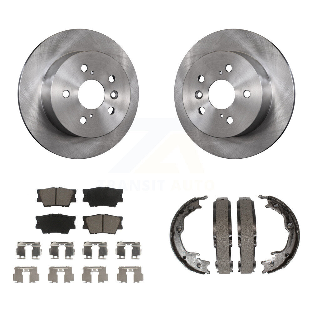 CMX K8C-104049 Disc Brake Kit for 2012-2018 Lexus ES350, Lexus ES300h, Toyota Avalon & more - Rear product image
