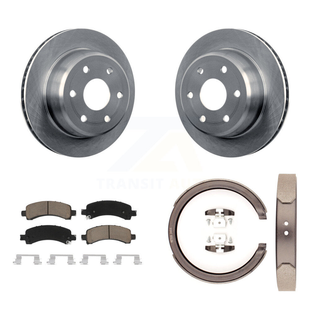 CMX K8C-104073 Disc Brake Kit for 2002-2014 Cadillac Escalade, Chevrolet Avalanche 1500, Chevrolet Express 1500 & more - Rear product image
