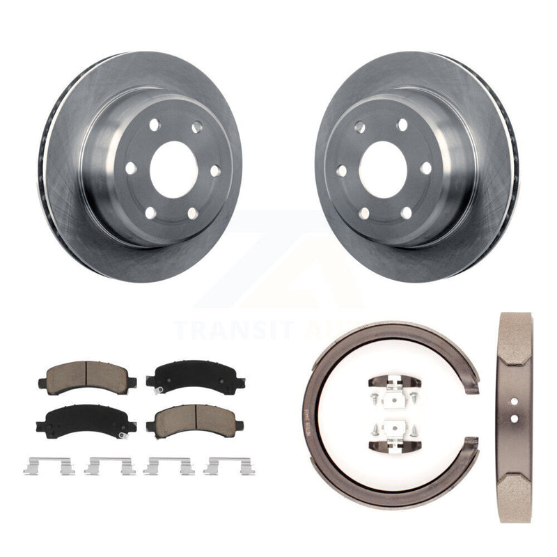 CMX K8C-104073 Disc Brake Kit for 2002-2014 Cadillac Escalade, Chevrolet Avalanche 1500, Chevrolet Express 1500 & more - Rear product image