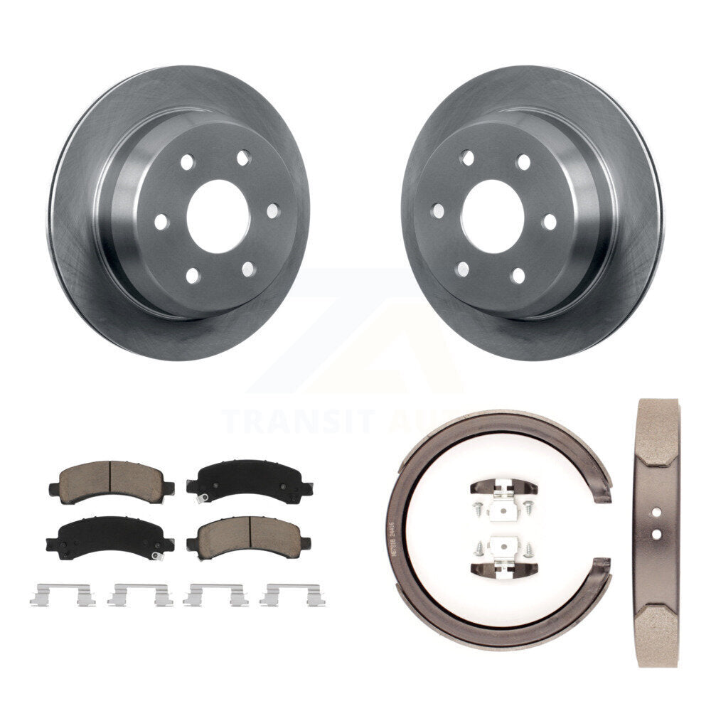 CMX K8C-104074 Disc Brake Kit for 2002 Chevrolet Avalanche 1500, Chevrolet Suburban 1500 - Rear product image