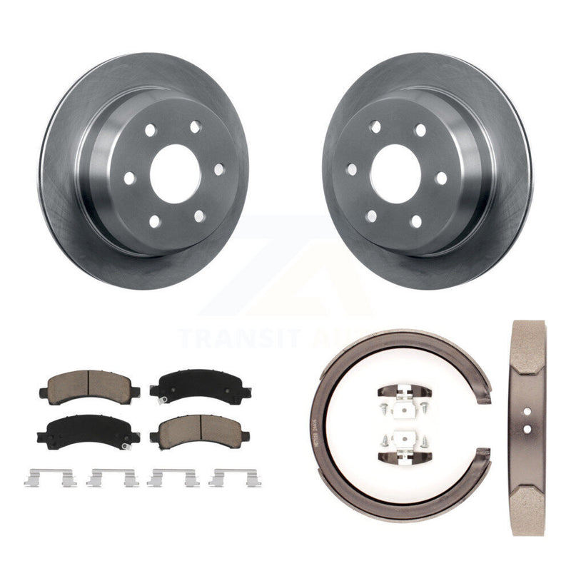 CMX K8C-104074 Disc Brake Kit for 2002 Chevrolet Avalanche 1500, Chevrolet Suburban 1500 - Rear product image