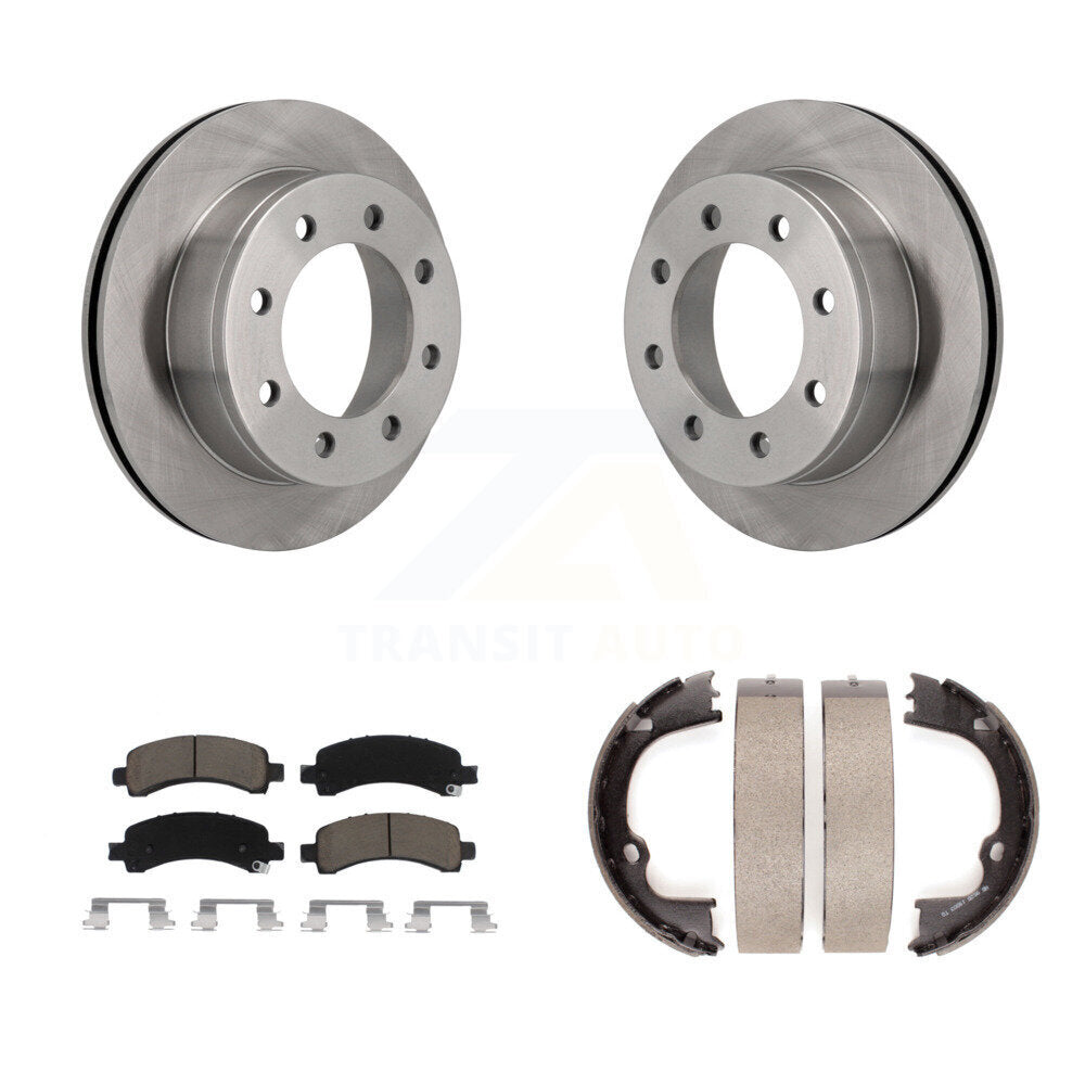 CMX K8C-104089 Disc Brake Kit for 2008-2018 Chevrolet Express 2500, GMC Savana 2500, Chevrolet Express 3500 & more - Rear product image