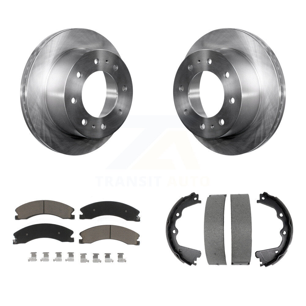 CMX K8C-104095 Disc Brake Kit for 2011-2019 Chevrolet Suburban 3500 HD, Chevrolet Silverado 2500 HD, GMC Sierra 2500 HD - Rear product image