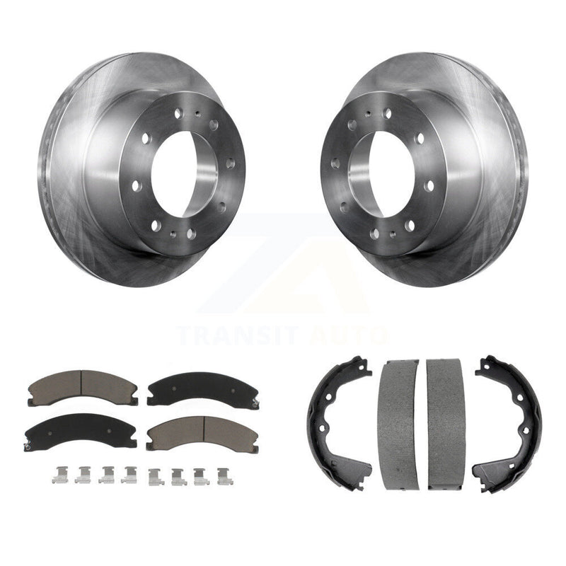 CMX K8C-104095 Disc Brake Kit for 2011-2019 Chevrolet Suburban 3500 HD, Chevrolet Silverado 2500 HD, GMC Sierra 2500 HD - Rear product image