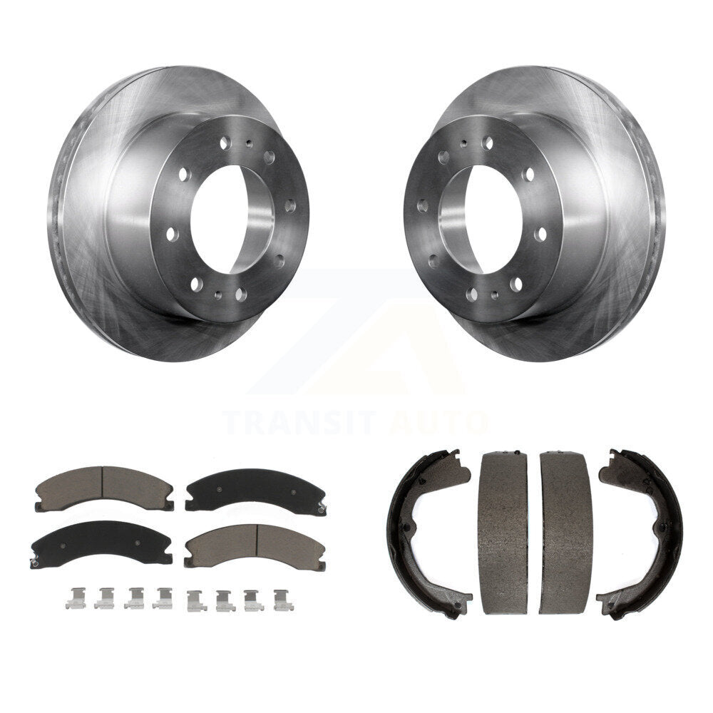 CMX K8C-104096 Disc Brake Kit for 2011-2019 GMC Sierra 2500 HD, Chevrolet Suburban 3500 HD, Chevrolet Silverado 2500 HD - Rear product image