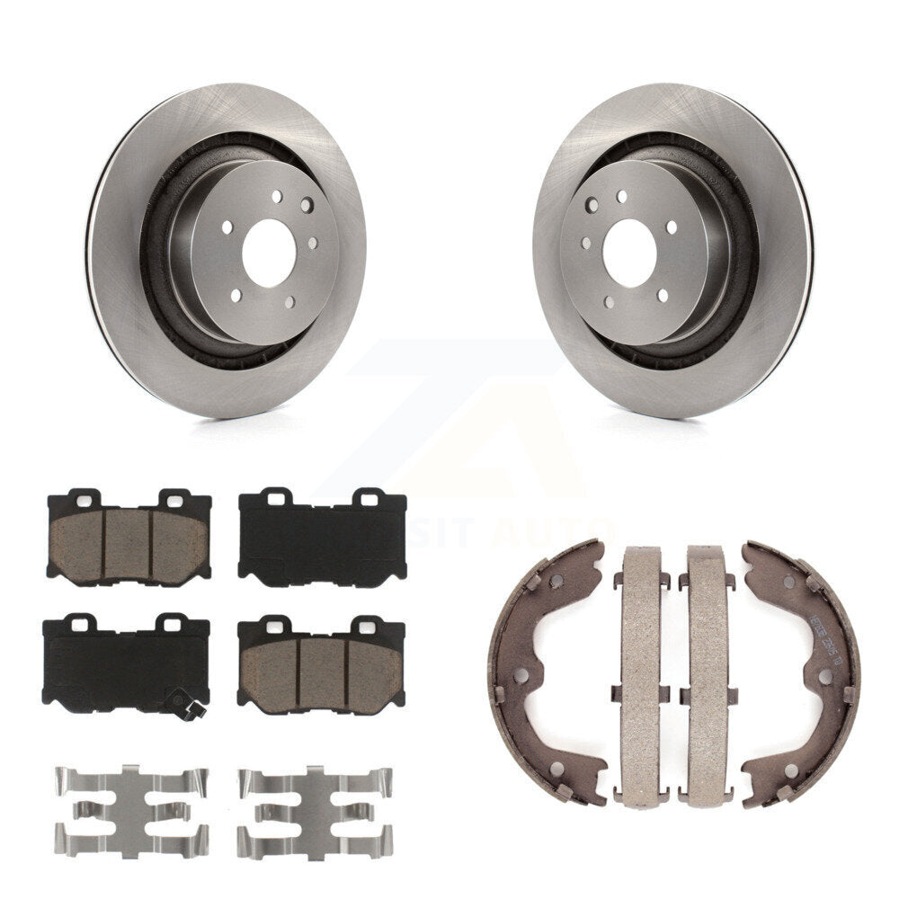 CMX K8C-104120 Disc Brake Kit for 2009-2016 INFINITI Q60, INFINITI G37, Nissan 370Z - Rear product image