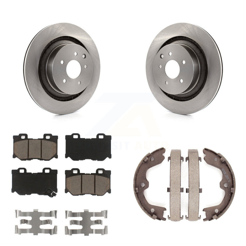 CMX K8C-104120 Disc Brake Kit for 2009-2016 INFINITI Q60, INFINITI G37, Nissan 370Z - Rear product image