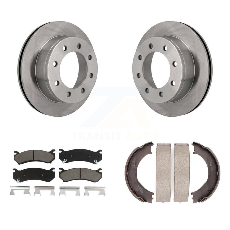 CMX K8C-104151 Disc Brake Kit for 1999-2010 Chevrolet Suburban 2500, GMC Sierra 3500 HD, GMC Yukon XL 2500 & more - Rear product image