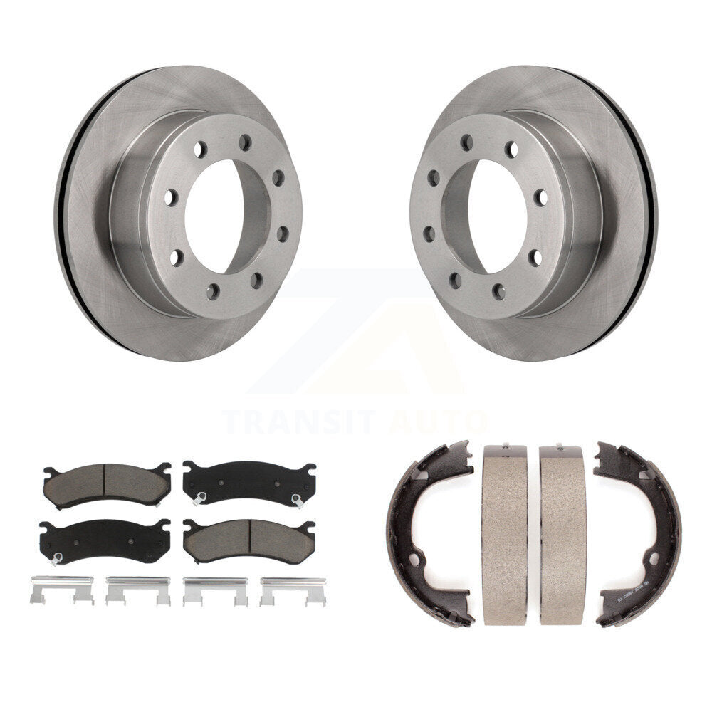 CMX K8C-104159 Disc Brake Kit for 2007-2013 Chevrolet Silverado 2500 HD, Chevrolet Suburban 2500, GMC Sierra 2500 HD & more - Rear product image