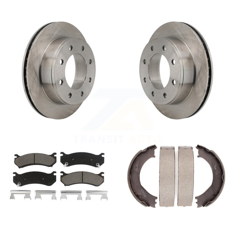 CMX K8C-104161 Disc Brake Kit for 1999-2009 Chevrolet Silverado 1500 HD Classic, Chevrolet Suburban 2500, GMC Sierra 1500 HD Classic & more - Rear product image