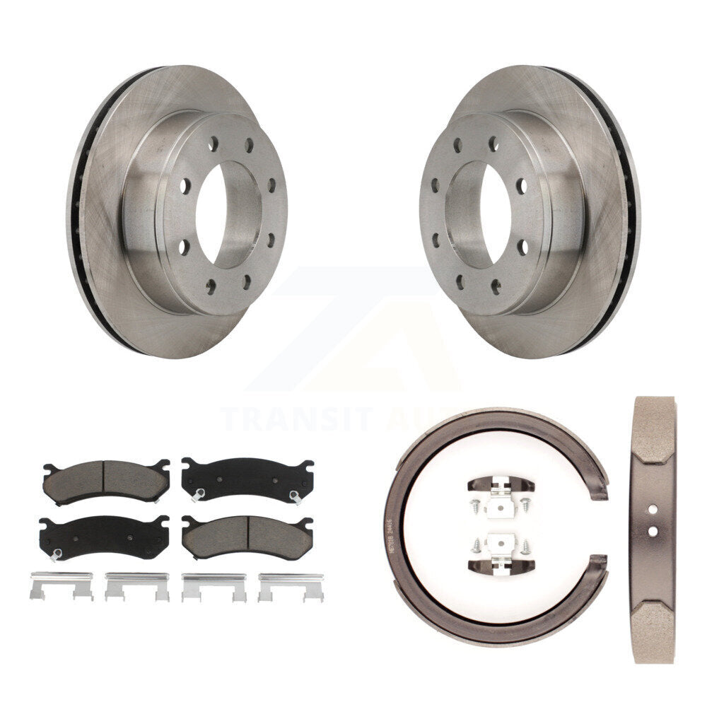 CMX K8C-104162 Disc Brake Kit for 2001-2006 Chevrolet Silverado 1500 HD, GMC Sierra 1500 HD, GMC Sierra 2500 & more - Rear product image