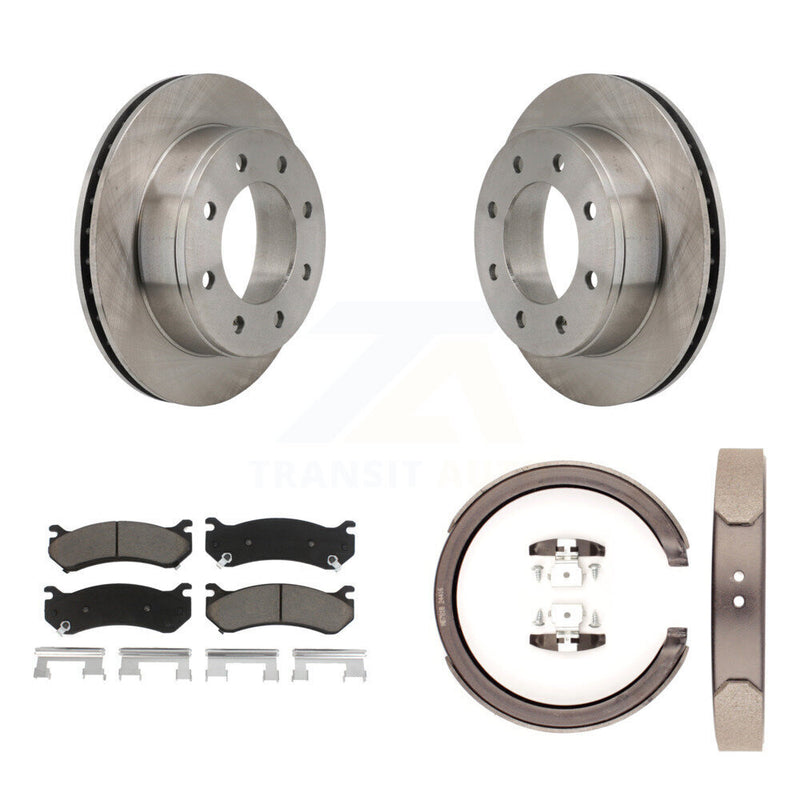 CMX K8C-104162 Disc Brake Kit for 2001-2006 Chevrolet Silverado 1500 HD, GMC Sierra 1500 HD, GMC Sierra 2500 & more - Rear product image