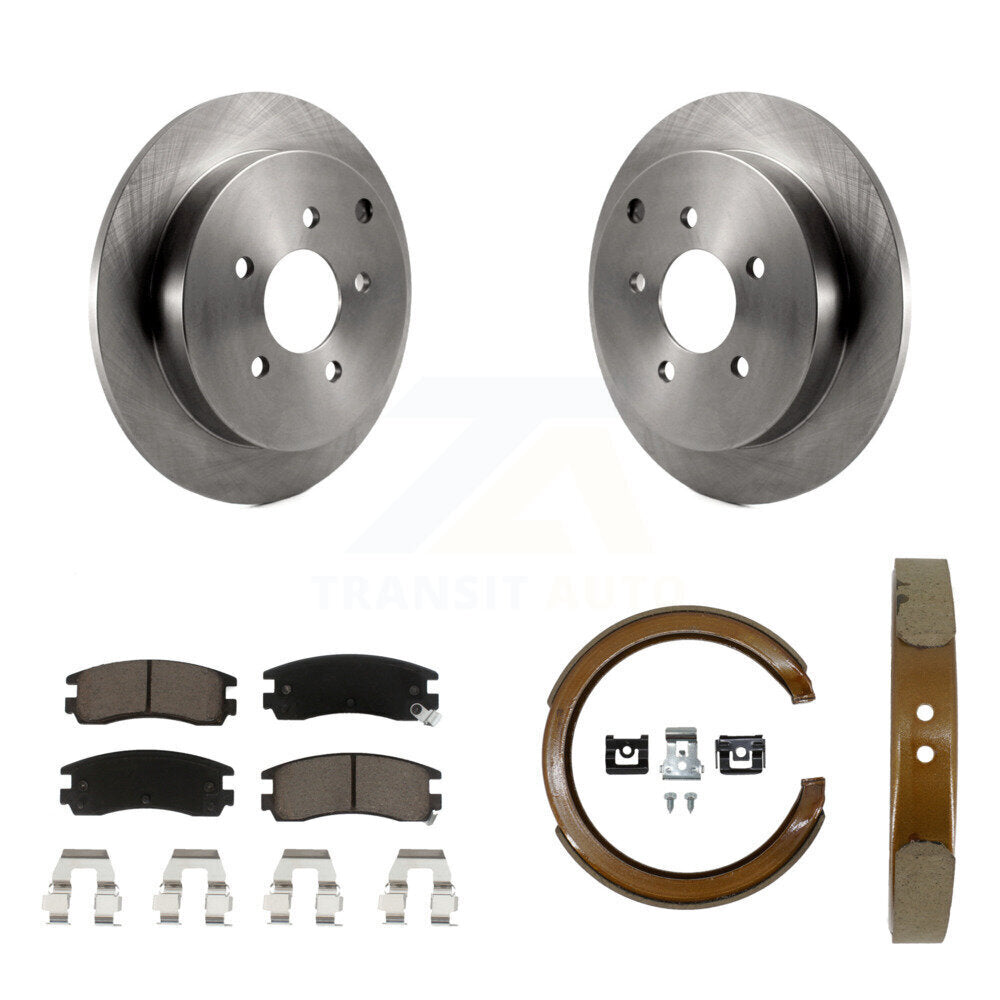 CMX K8C-104187 Disc Brake Kit for 2001-2007 Buick Rendezvous, Chevrolet Venture, Oldsmobile Silhouette & more - Rear product image