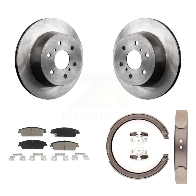 CMX K8C-104194 Disc Brake Kit for 2007-2014 Chevrolet Silverado 1500, Cadillac Escalade, Cadillac Escalade ESV & more - Rear product image