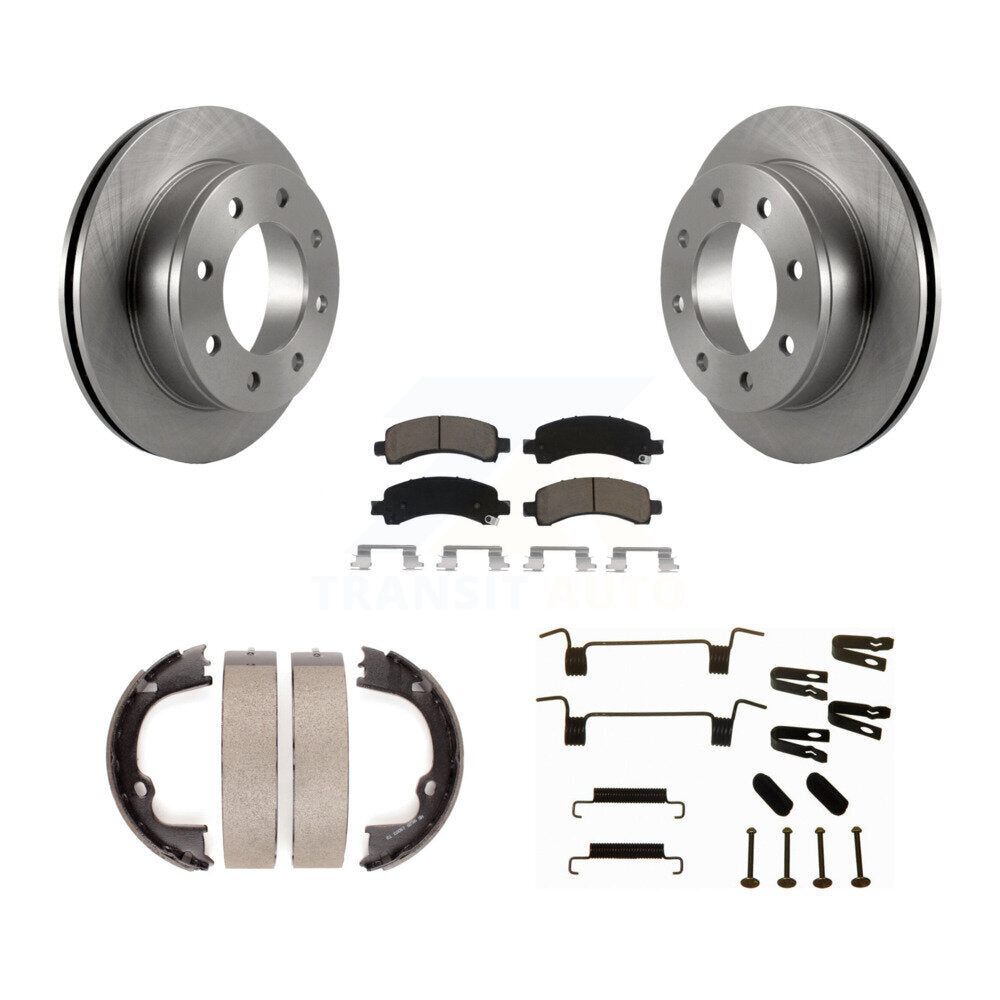 CMX K8C-104199 Disc Brake Kit for 2008-2020 GMC Savana 2500, Chevrolet Express 2500, Chevrolet Express 3500 - Rear product image