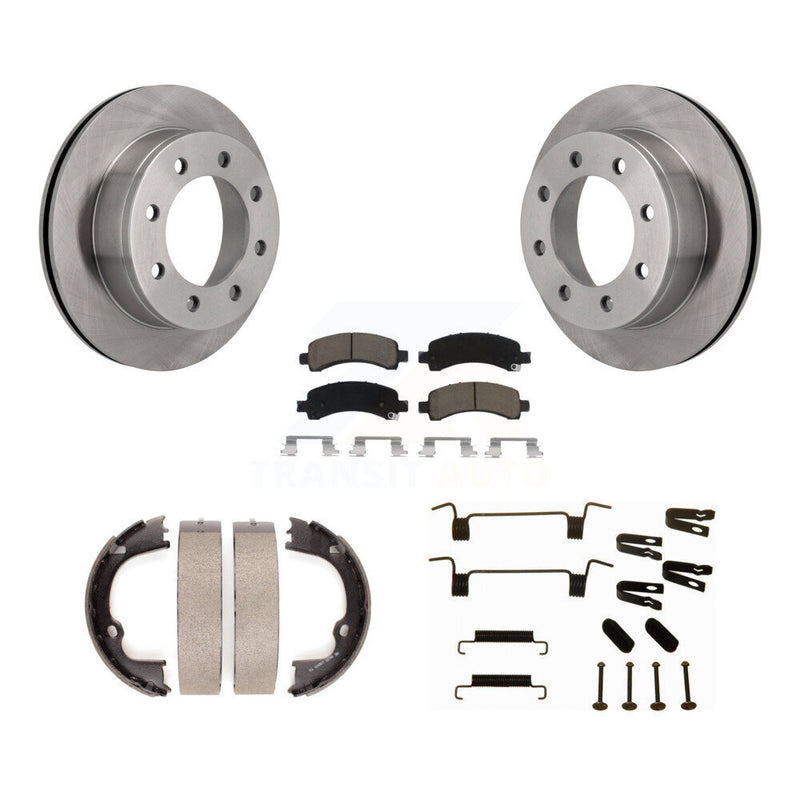 CMX K8C-104200 Disc Brake Kit for 2008-2018 Chevrolet Express 2500, GMC Savana 2500, Chevrolet Express 3500 - Rear product image