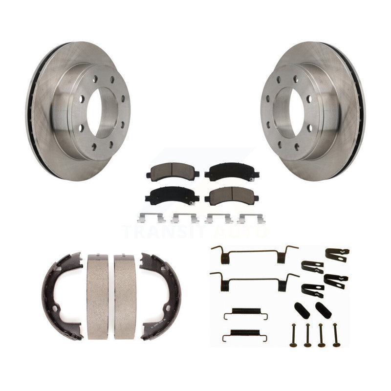 CMX K8C-104205 Disc Brake Kit for 2009-2014 Chevrolet Express 3500, Chevrolet Express 2500, GMC Savana 2500 - Rear product image
