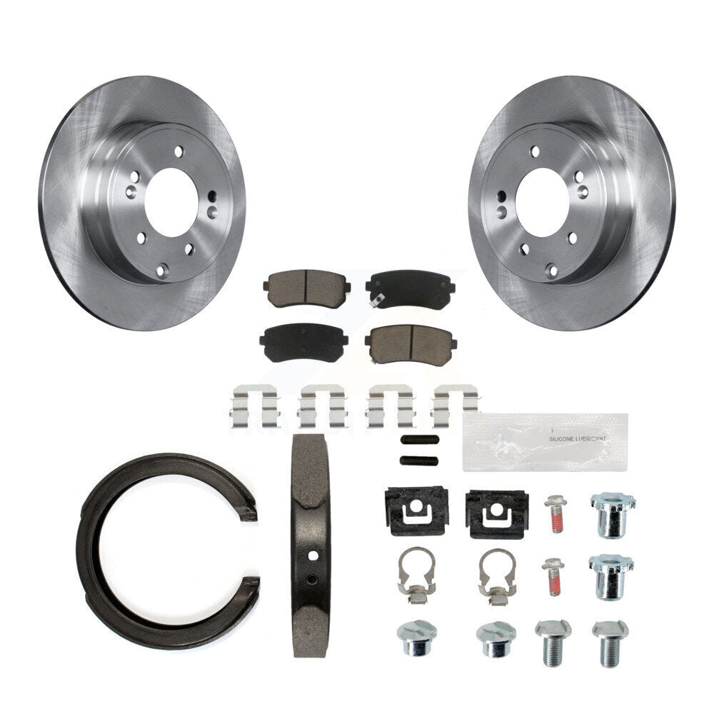 CMX K8C-104209 Disc Brake Kit for 2014-2017 Hyundai Tucson, Hyundai Sonata, Kia Cadenza - Rear product image