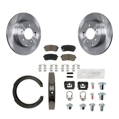 CMX K8C-104209 Disc Brake Kit for 2014-2017 Hyundai Tucson, Hyundai Sonata, Kia Cadenza - Rear product image