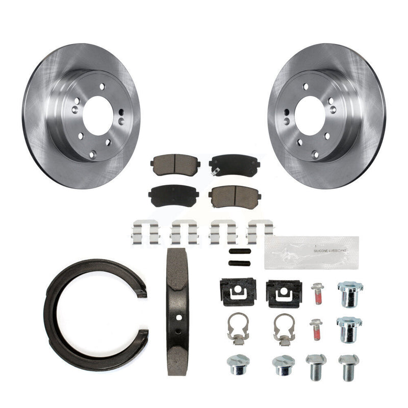 CMX K8C-104209 Disc Brake Kit for 2014-2017 Hyundai Tucson, Hyundai Sonata, Kia Cadenza - Rear product image