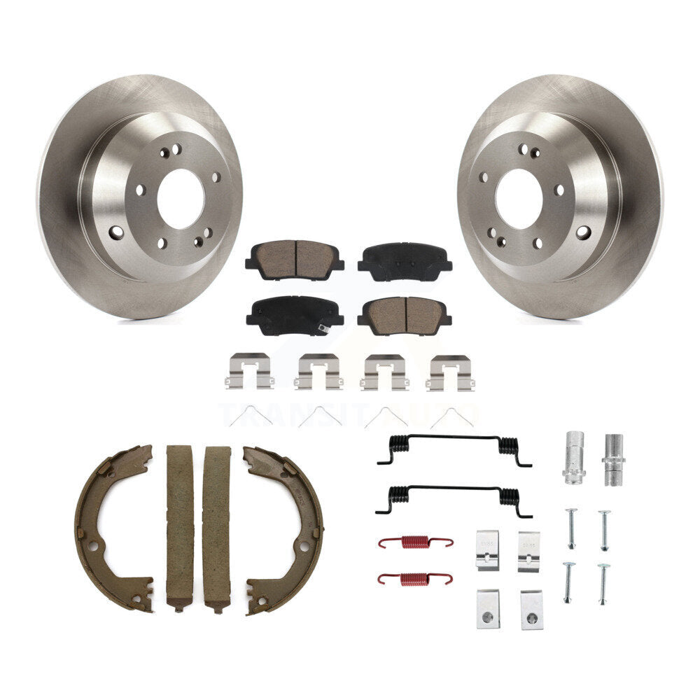 CMX K8C-104213 Disc Brake Kit for 2017-2019 Hyundai Santa Fe XL, Hyundai Santa Fe, Hyundai Santa Fe Sport - Rear product image