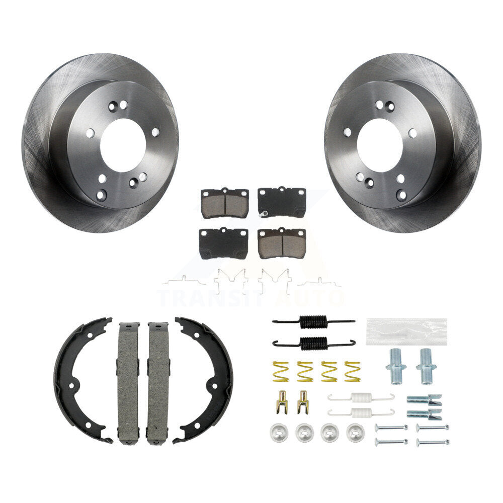 CMX K8C-104253 Disc Brake Kit for 2006-2013 Lexus IS250 - Rear product image