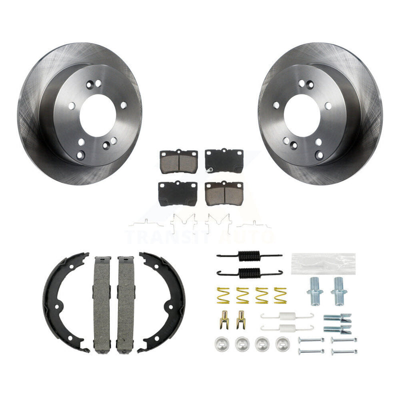 CMX K8C-104253 Disc Brake Kit for 2006-2013 Lexus IS250 - Rear product image