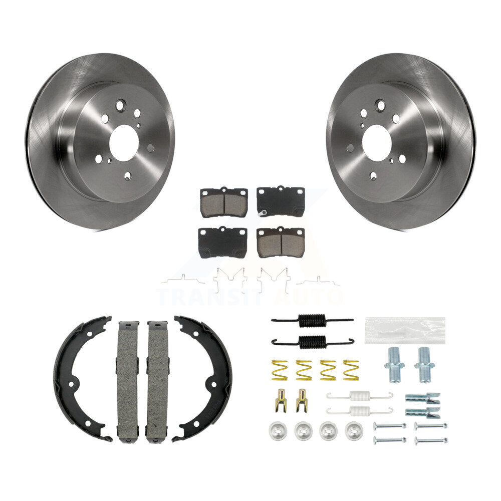 CMX K8C-104254 Disc Brake Kit for 2006-2013 Lexus IS350, Lexus IS250, Lexus GS460 & more - Rear product image