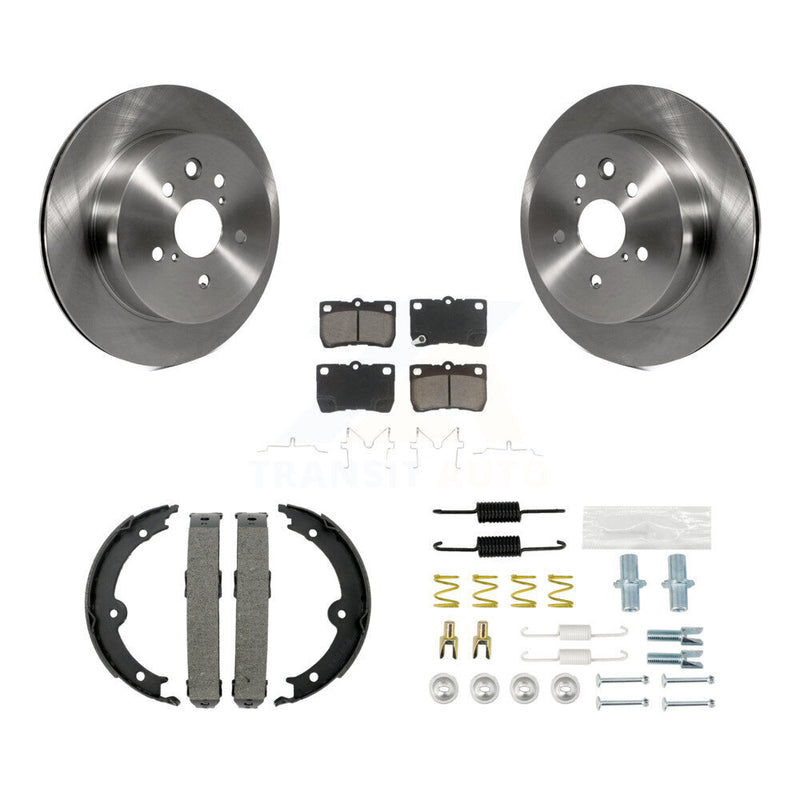 CMX K8C-104254 Disc Brake Kit for 2006-2013 Lexus IS350, Lexus IS250, Lexus GS460 & more - Rear product image