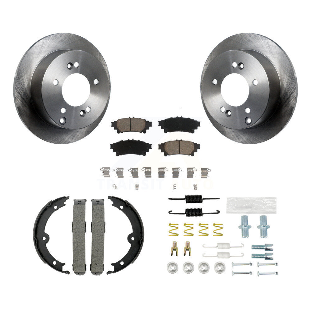 CMX K8C-104255 Disc Brake Kit for 2014-2015 Lexus IS250 - Rear product image