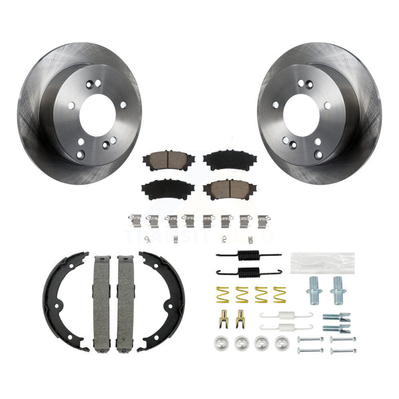 CMX K8C-104255 Disc Brake Kit for 2014-2015 Lexus IS250 - Rear product image