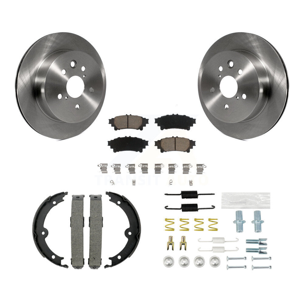 CMX K8C-104256 Disc Brake Kit for 2014 Lexus IS250 - Rear product image