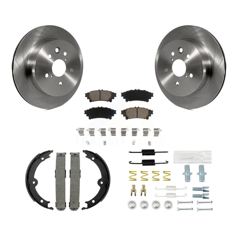 CMX K8C-104256 Disc Brake Kit for 2014 Lexus IS250 - Rear product image