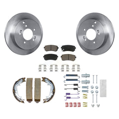 CMX K8C-104257 Disc Brake Kit for 2010-2016 Kia Sportage, Hyundai Tucson - Rear product image