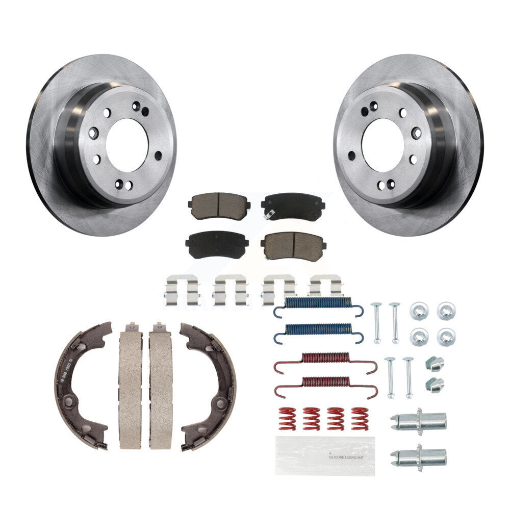 CMX K8C-104258 Disc Brake Kit for 2010-2015 Hyundai Tucson - Rear product image