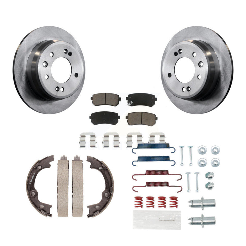 CMX K8C-104258 Disc Brake Kit for 2010-2015 Hyundai Tucson - Rear product image