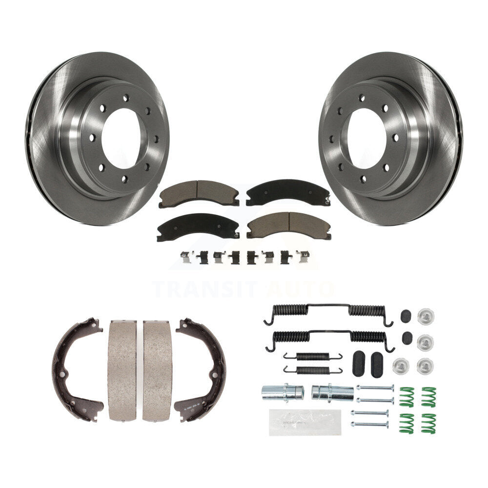 CMX K8C-104262 Disc Brake Kit for 2012-2019 Nissan NV1500, Nissan NV2500, Nissan NV3500 - Rear product image