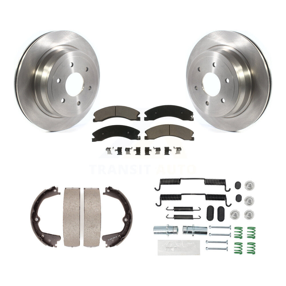 CMX K8C-104263 Disc Brake Kit for 2016-2019 Nissan TITAN XD - Rear product image