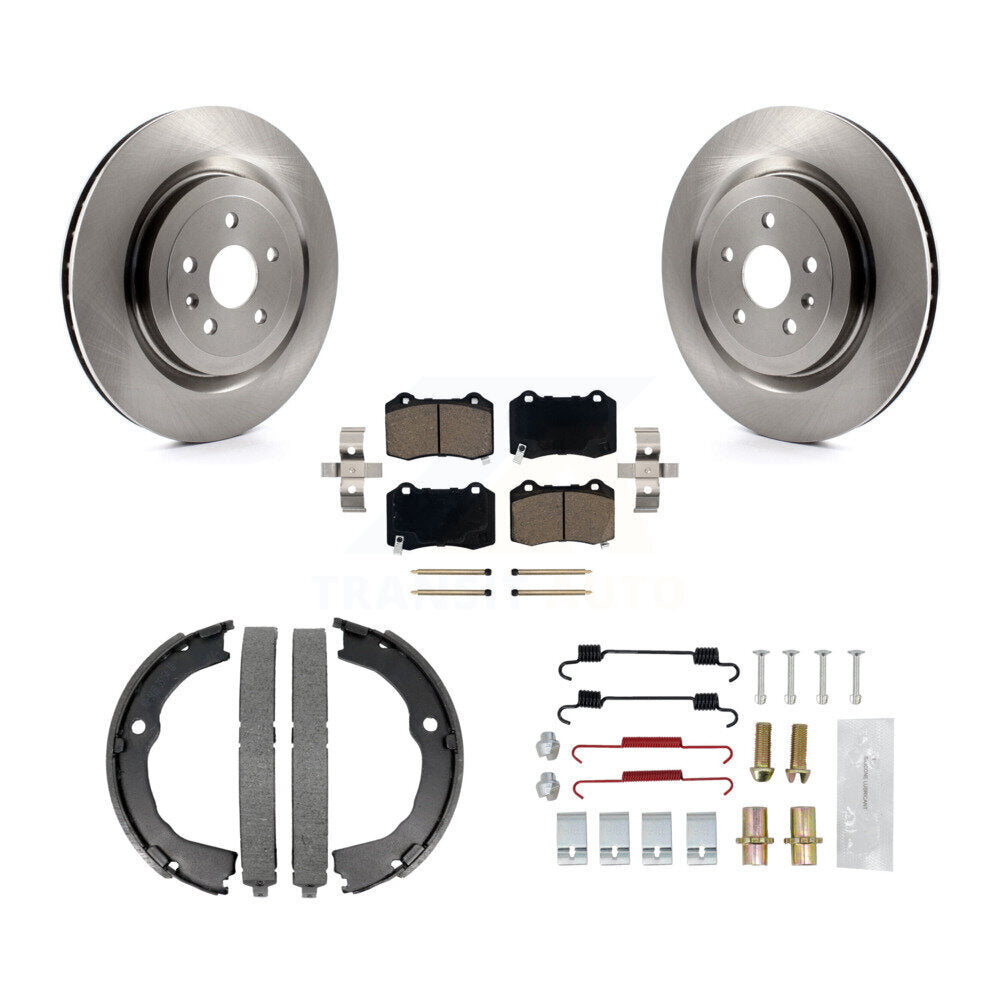 CMX K8C-104265 Disc Brake Kit for 2009-2015 Cadillac CTS, Chevrolet Camaro - Rear product image