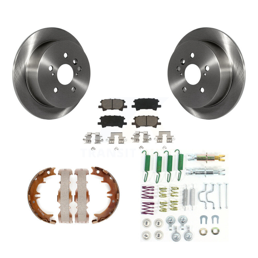 CMX K8C-104303 Disc Brake Kit for 2004-2009 Lexus RX350, Lexus RX400h, Lexus RX330 & more - Rear product image
