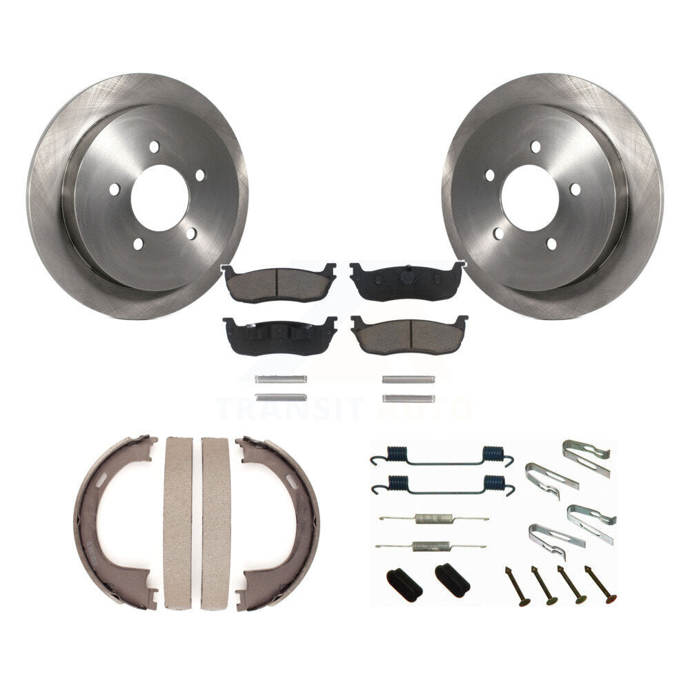 CMX K8C-104313 Disc Brake Kit for 1998-2004 Ford F-150 Heritage, Lincoln Blackwood, Ford F-150 & more - Rear product image