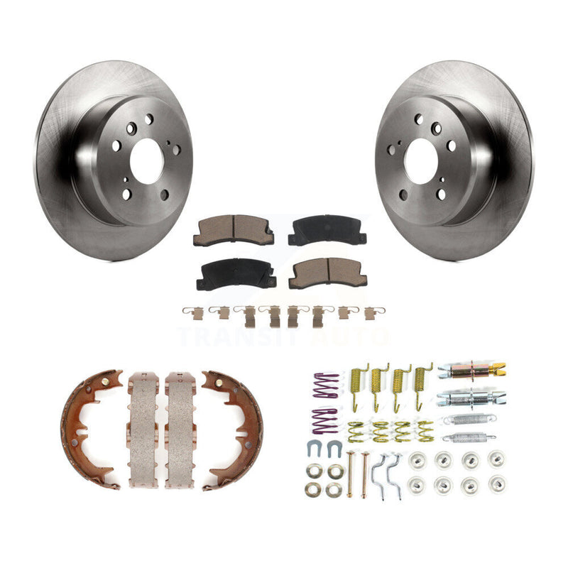 CMX K8C-104324 Disc Brake Kit for 1992-2003 Lexus RX300, Toyota Camry, Lexus ES300 - Rear product image