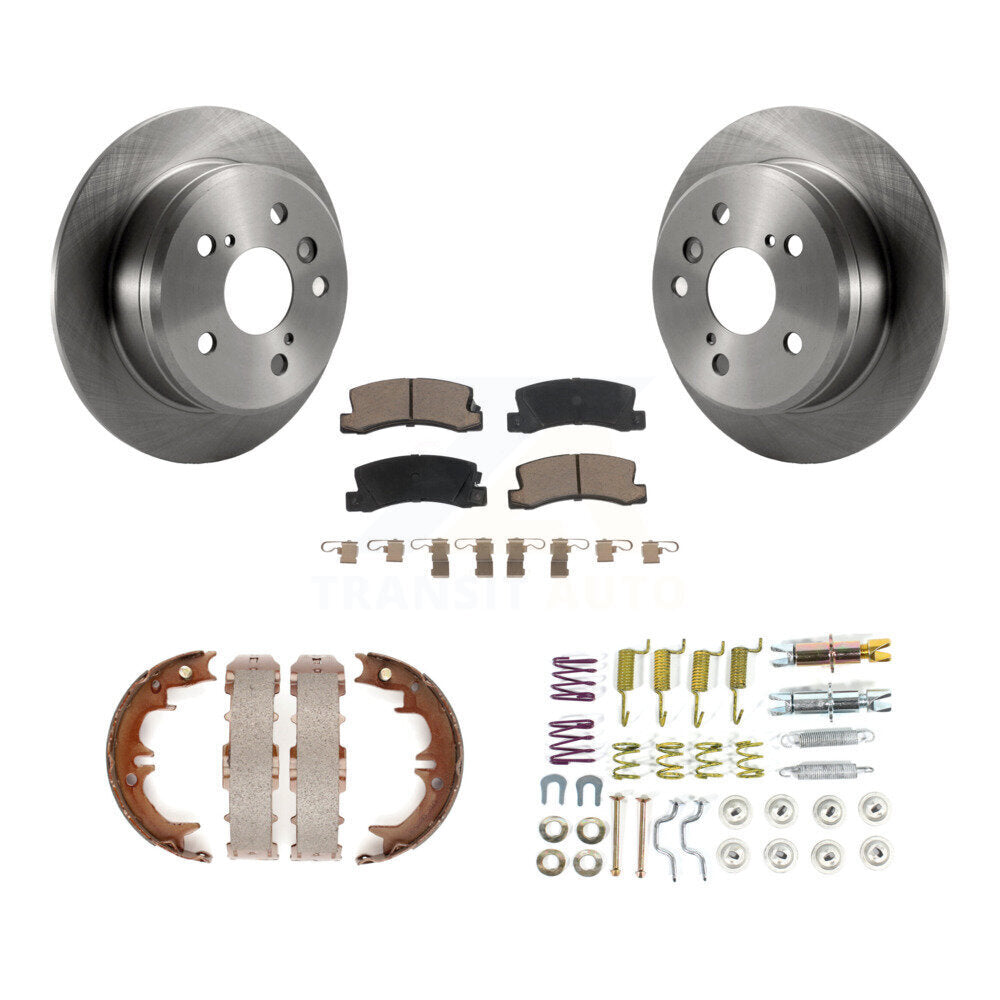 CMX K8C-104325 Disc Brake Kit for 1992-2000 Toyota Solara, Lexus ES300, Toyota Camry - Rear product image